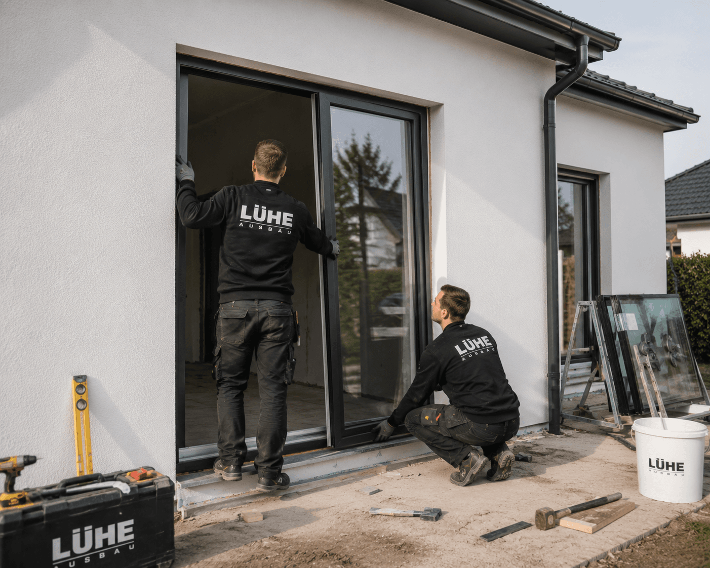 Lühe Ausbau, Fenster